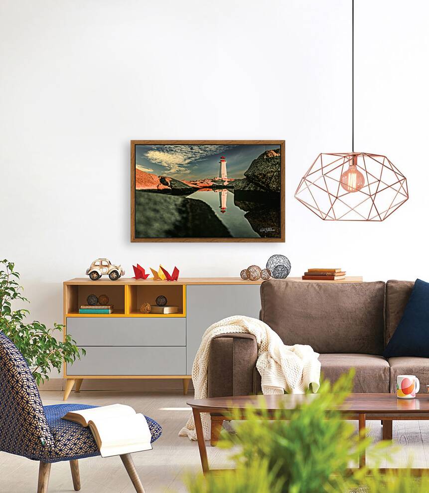 Sunrise Peggys Cove Nova Scotia Canada Reproduction