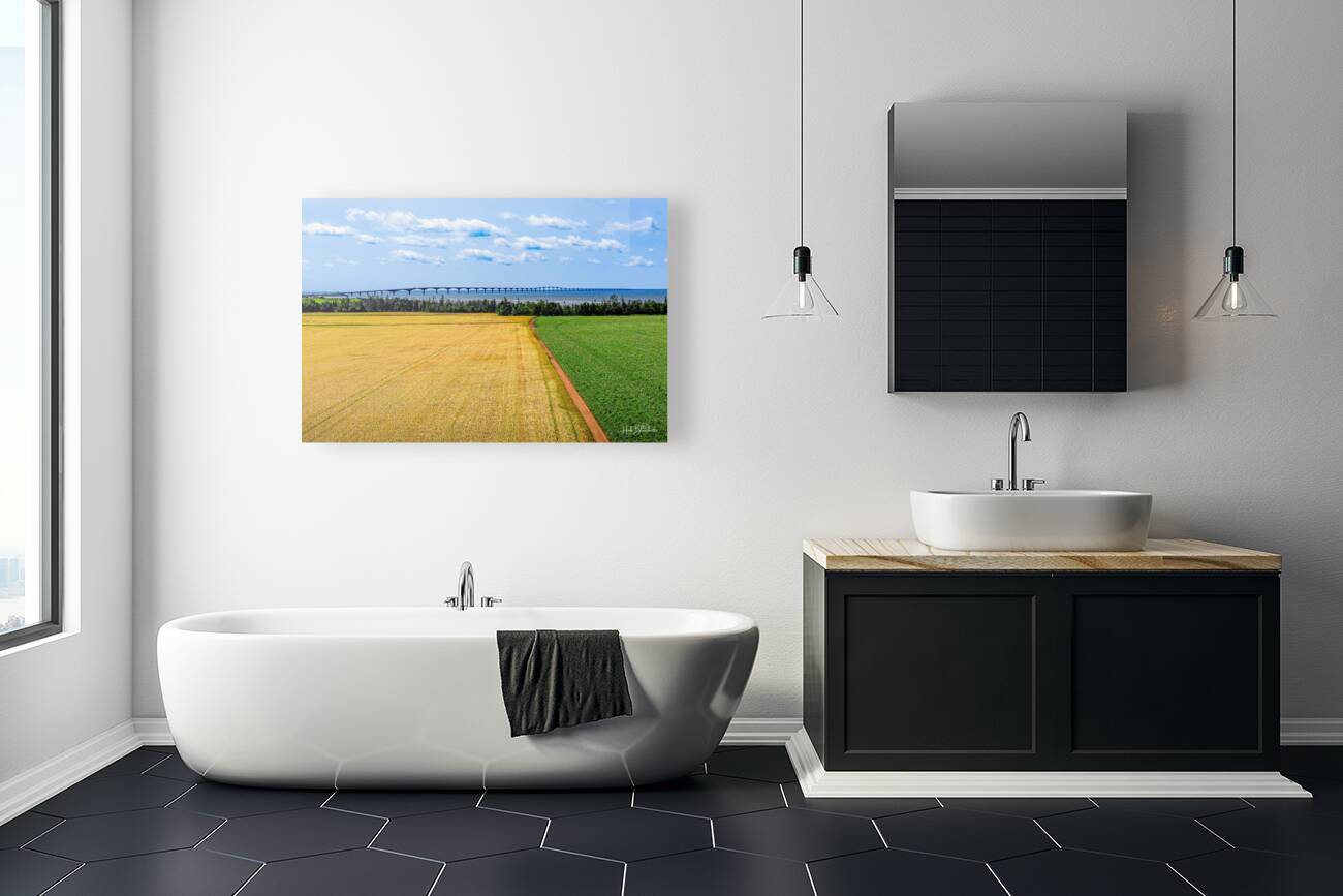 Confederation Bridge PEI Canada Reproduction