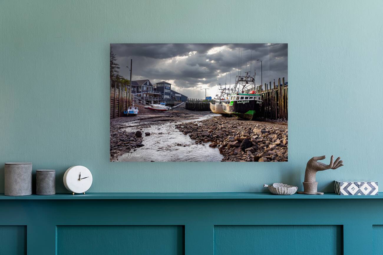 Halls Harbour Nova Scotia Canada Reproduction