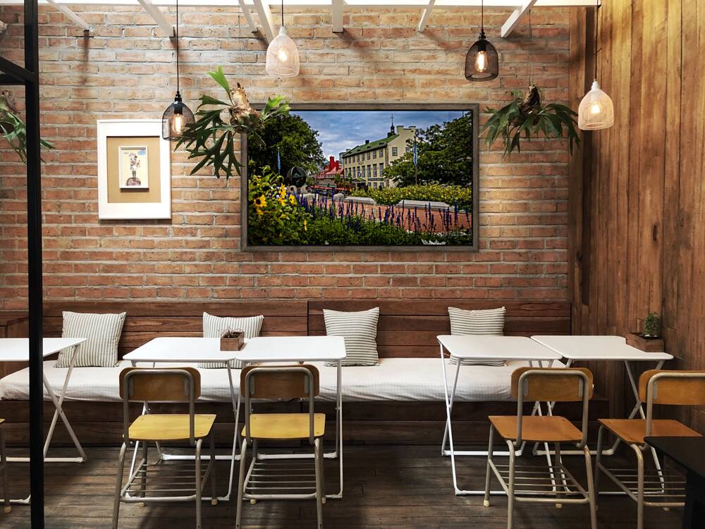 Old Quebec Canada Reproduction