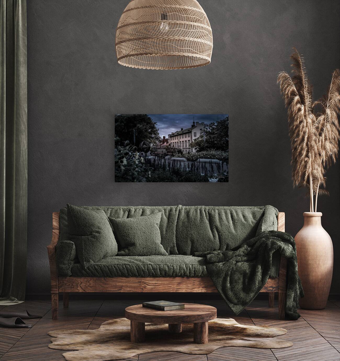 1640 Bistro Old Quebec Canada Reproduction