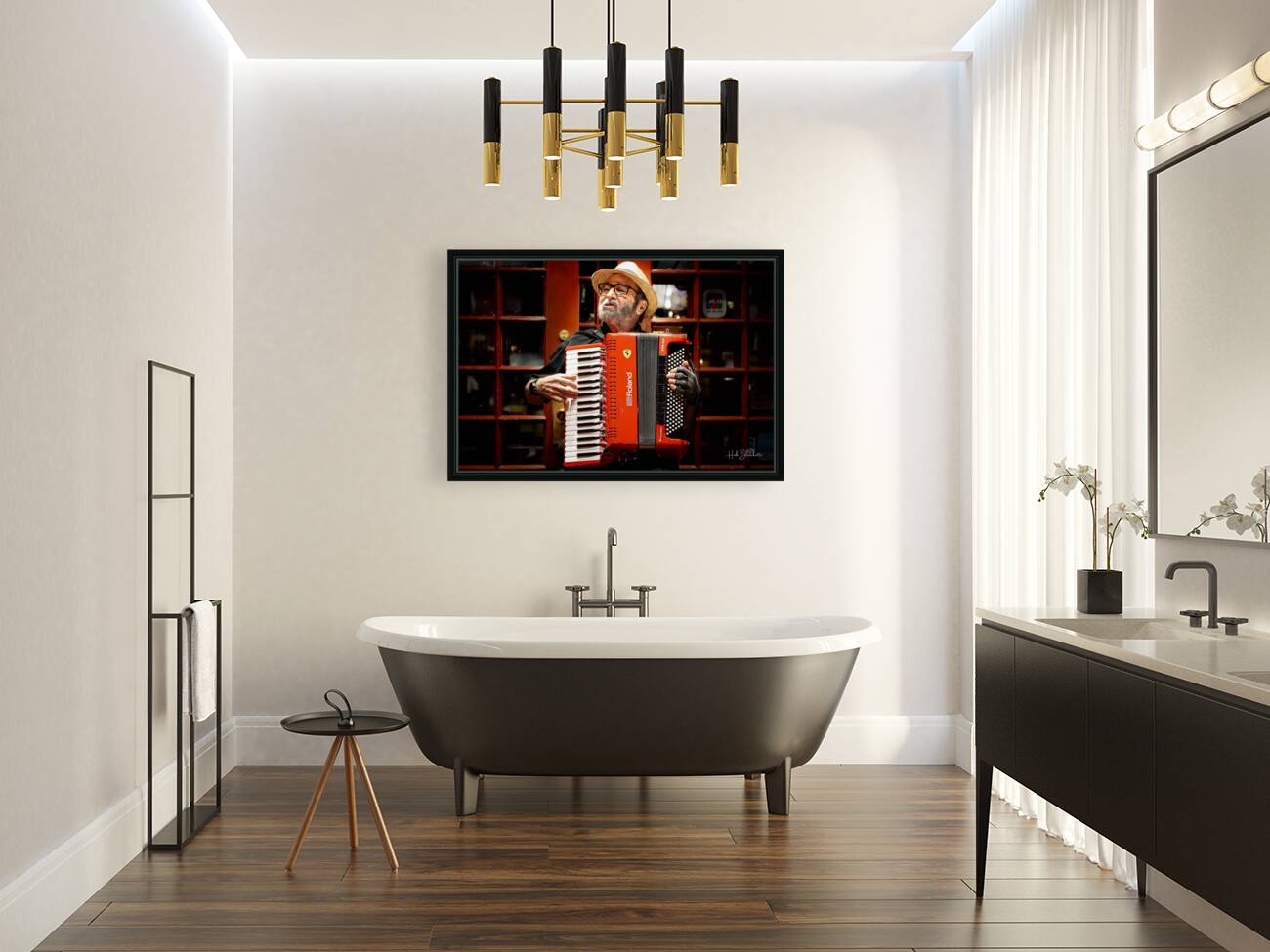 Street Performer Old Quebec City Canada Reproduction