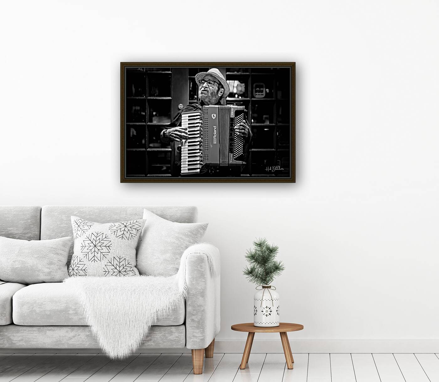 Street Performer Old Quebec City Canada Reproduction