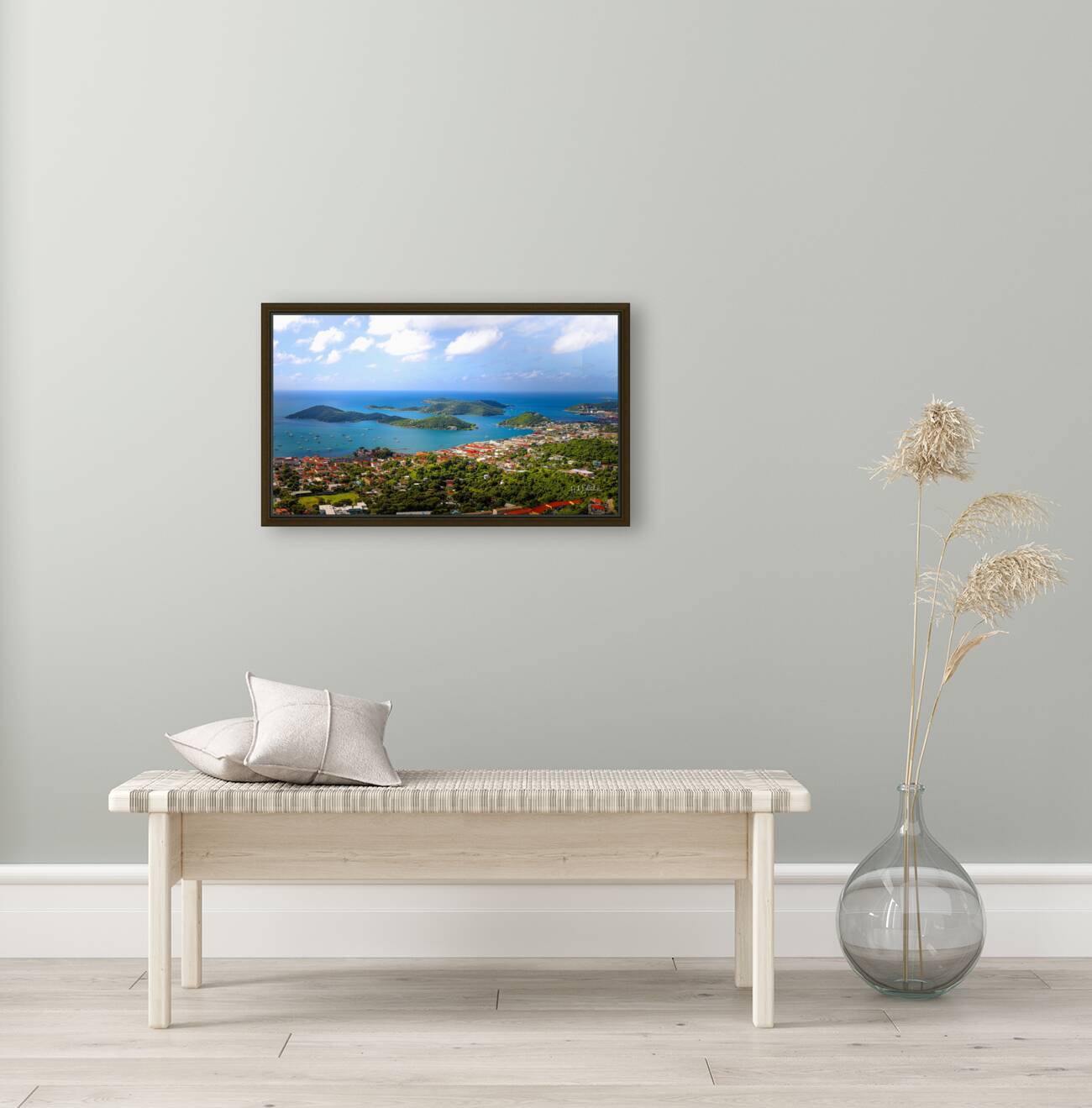 Port Of St.Thomas US Virgin Islands Reproduction