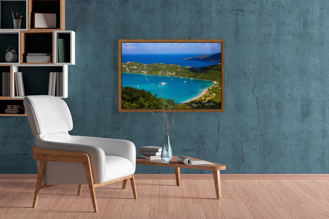 Magens Bay Beach United States Virgin Islands  Reproduction