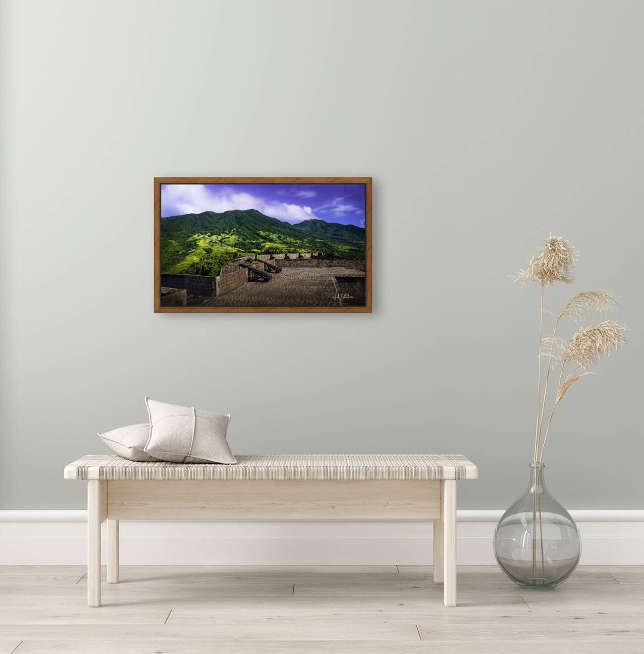 Brimstone Hill Fortress St.Kitts & Nevis Reproduction