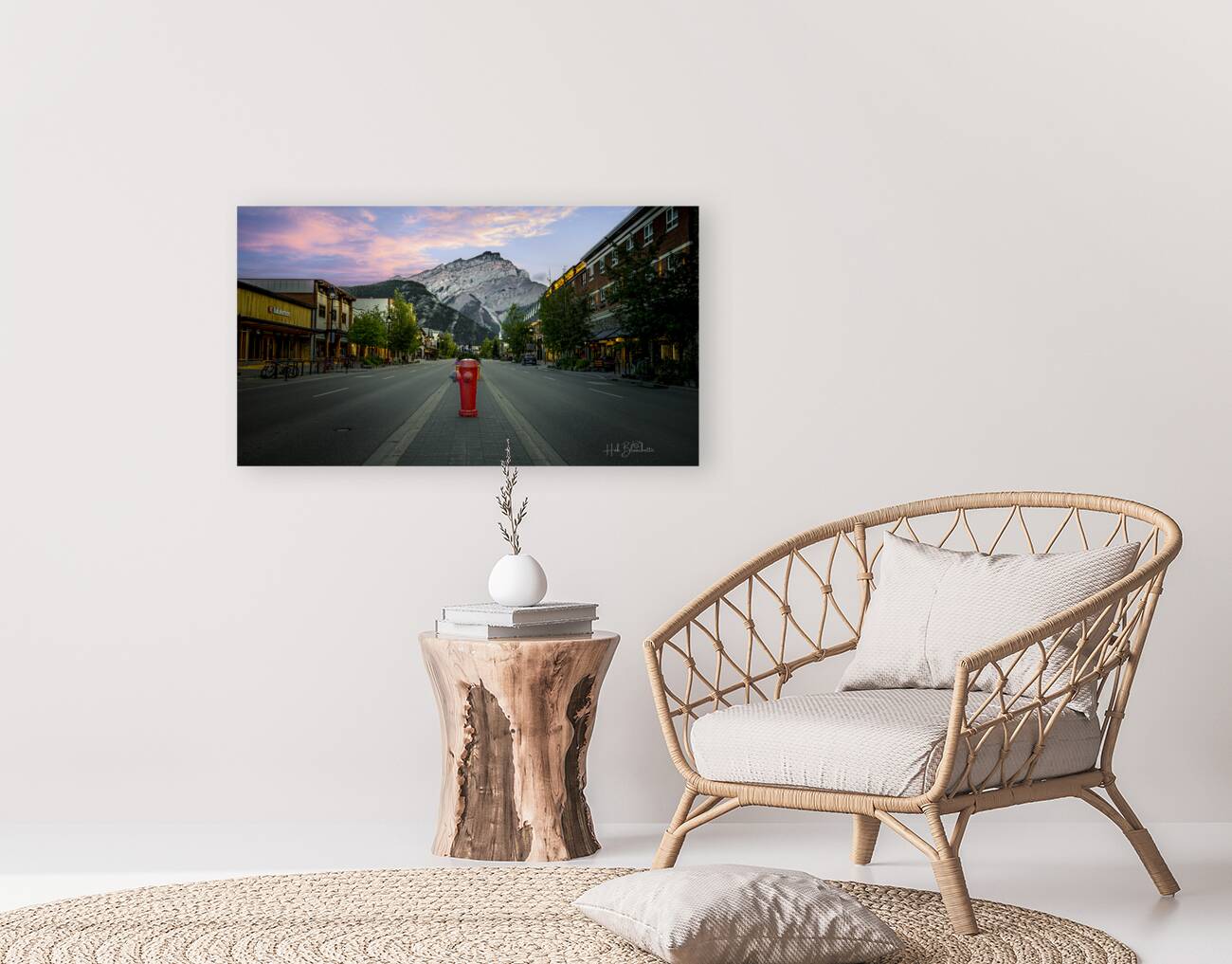 Banff Ave Banff Alberta Canada Reproduction