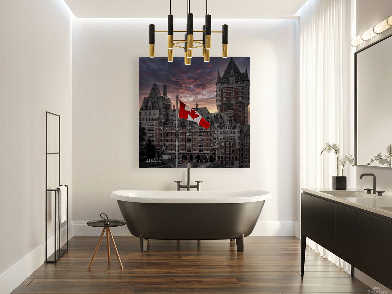 Chateau Frontenac Vieux Quebec Canada Reproduction