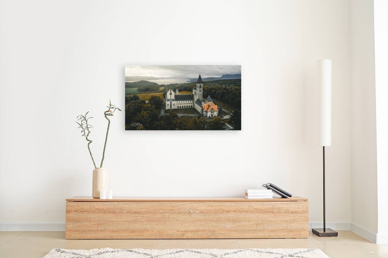 Abbaye de Saint-Benoit du Lac Quebec Canada Reproduction