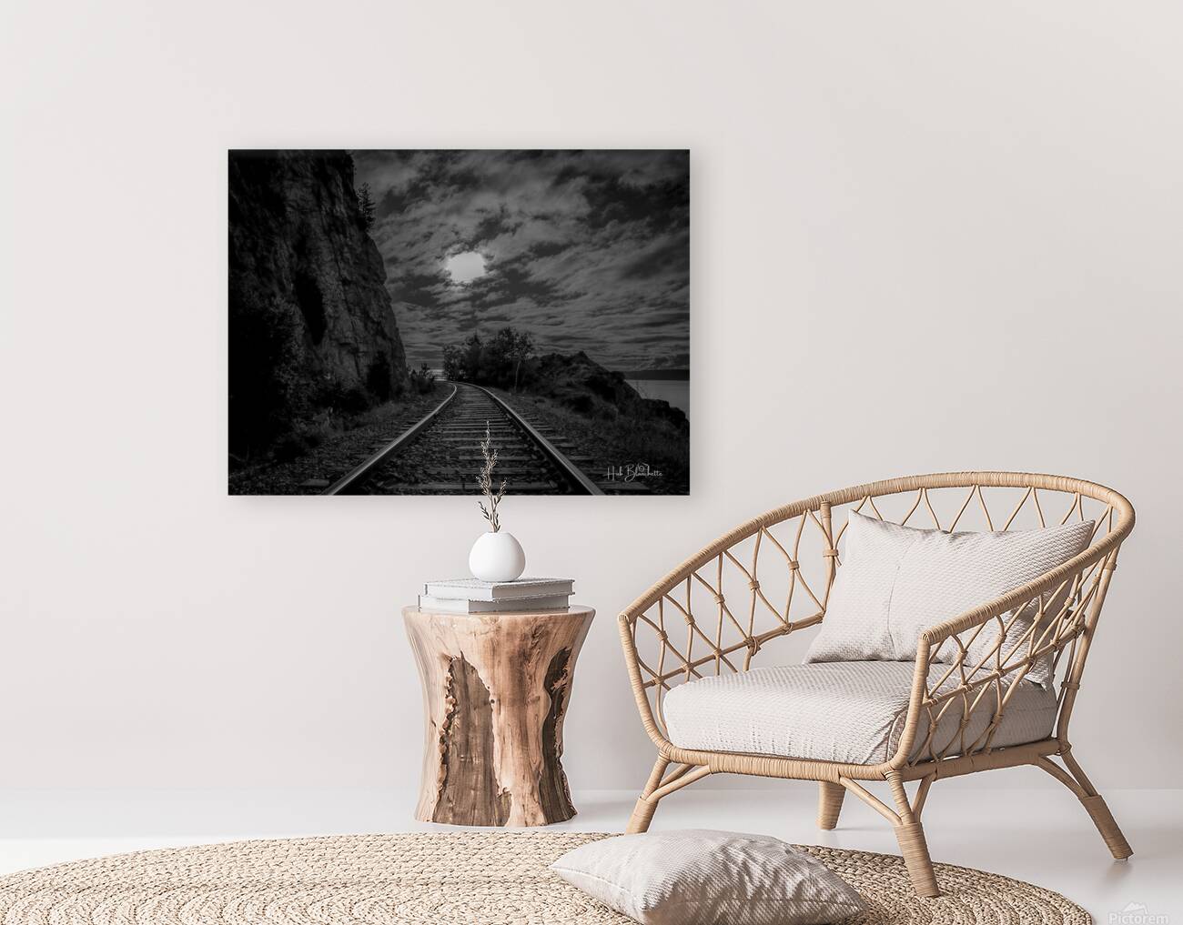 Somewhere Around The Corner Quebec Canada Reproduction