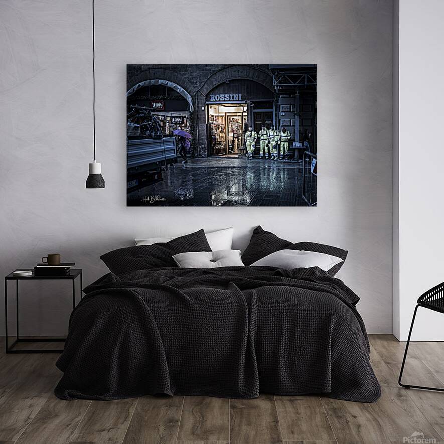 City Workers Florence Italy Reproduction