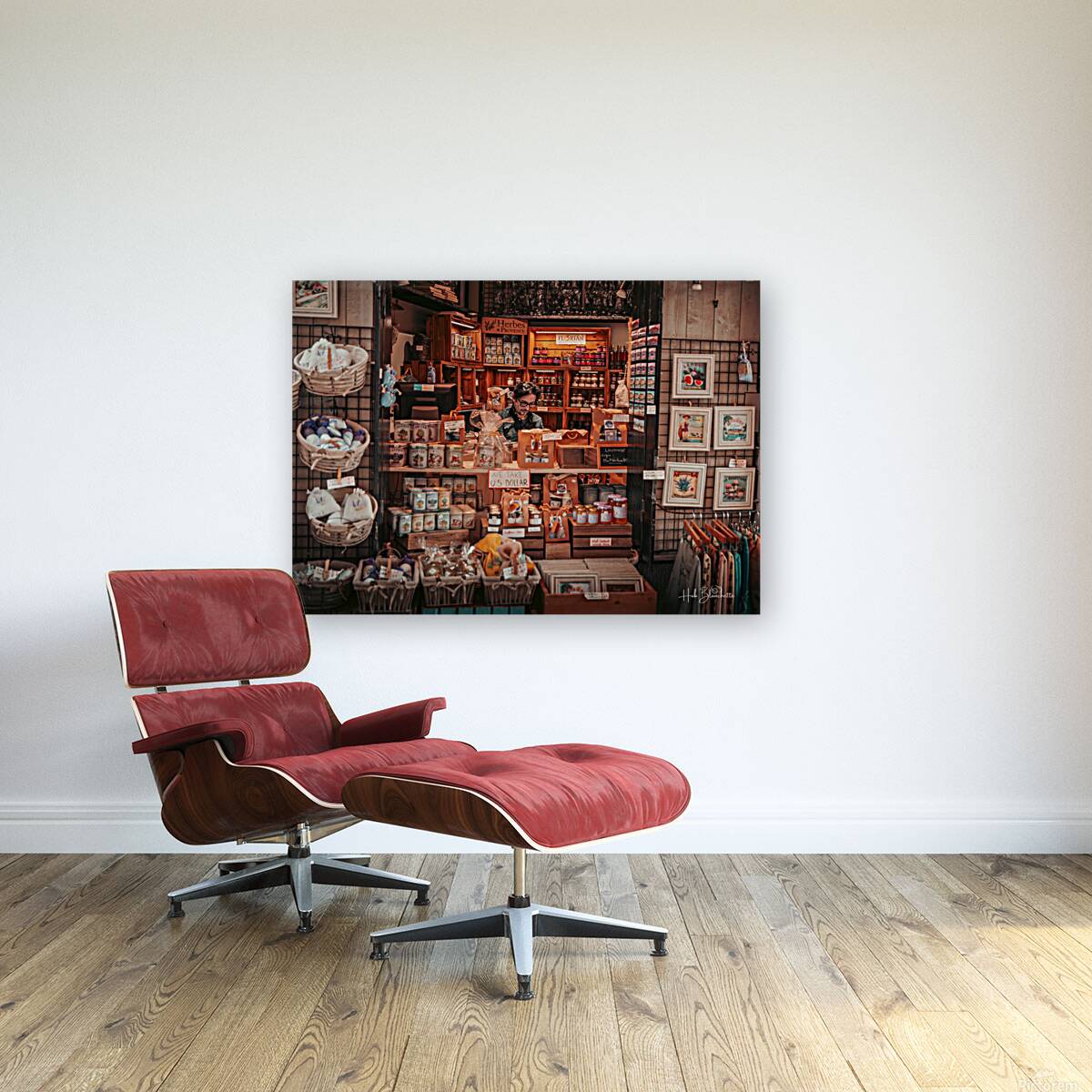 Shop Keeper Florence Italy Reproduction