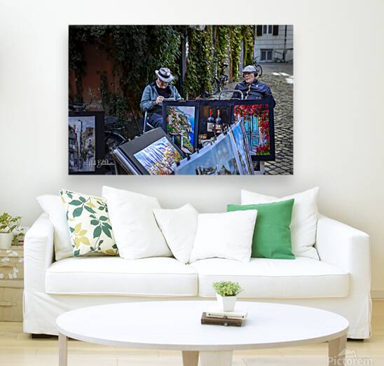 Artists Amalfi Italy Reproduction