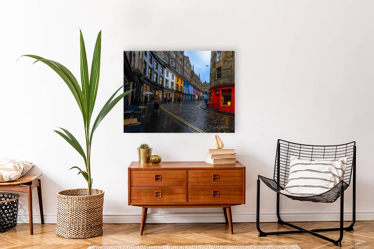 Victoria Street in Edinburgh Scotland UK Reproduction