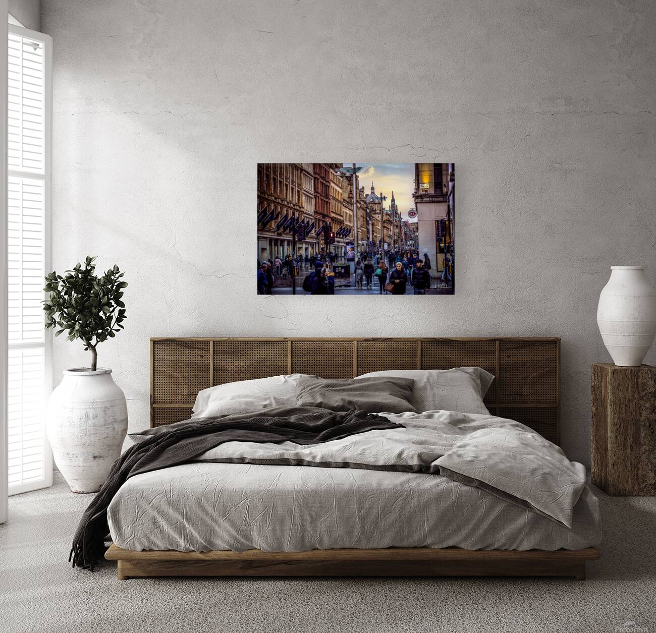 Argyle Street Glasgow Scotland UK Reproduction