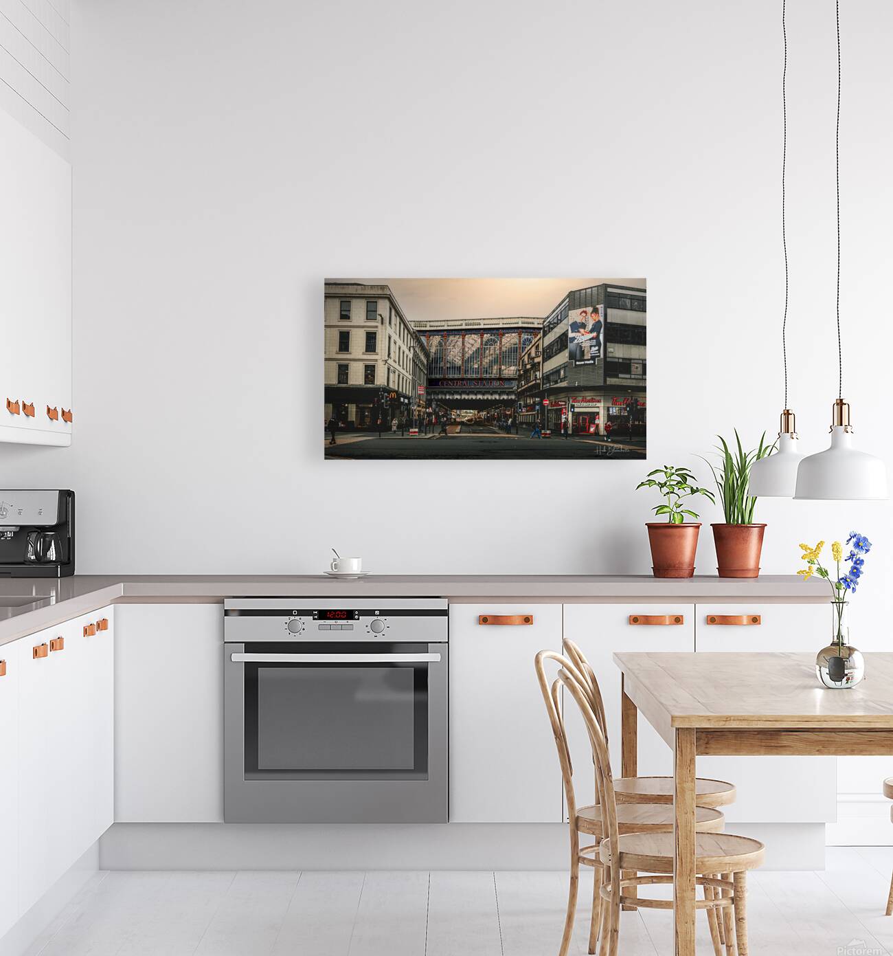 Glasgow Central Station Scotland UK Reproduction