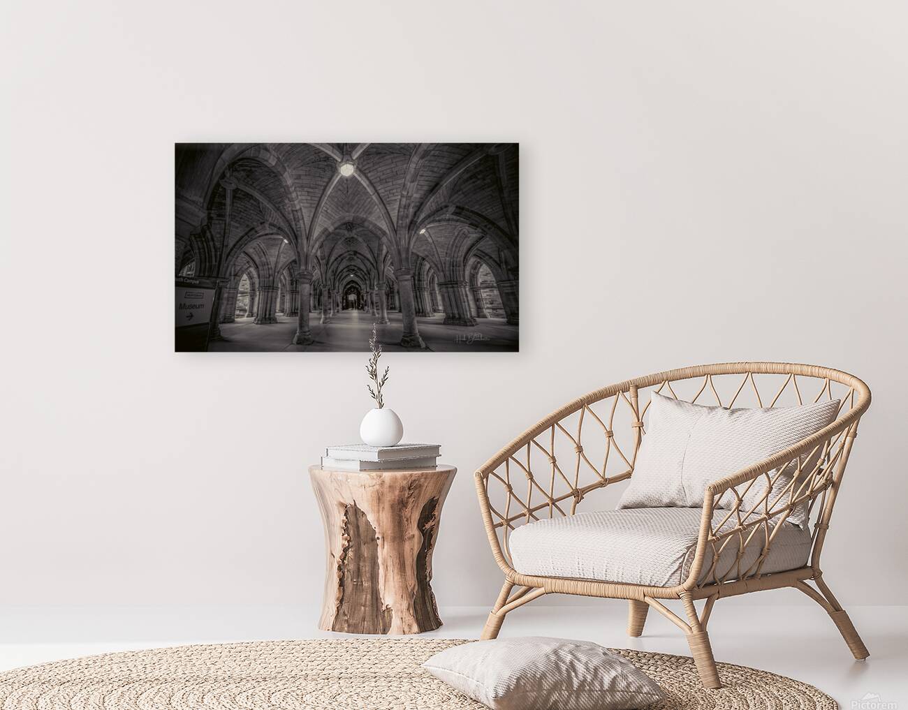  Cloisters at the University of Glasgow Scotland UK Reproduction