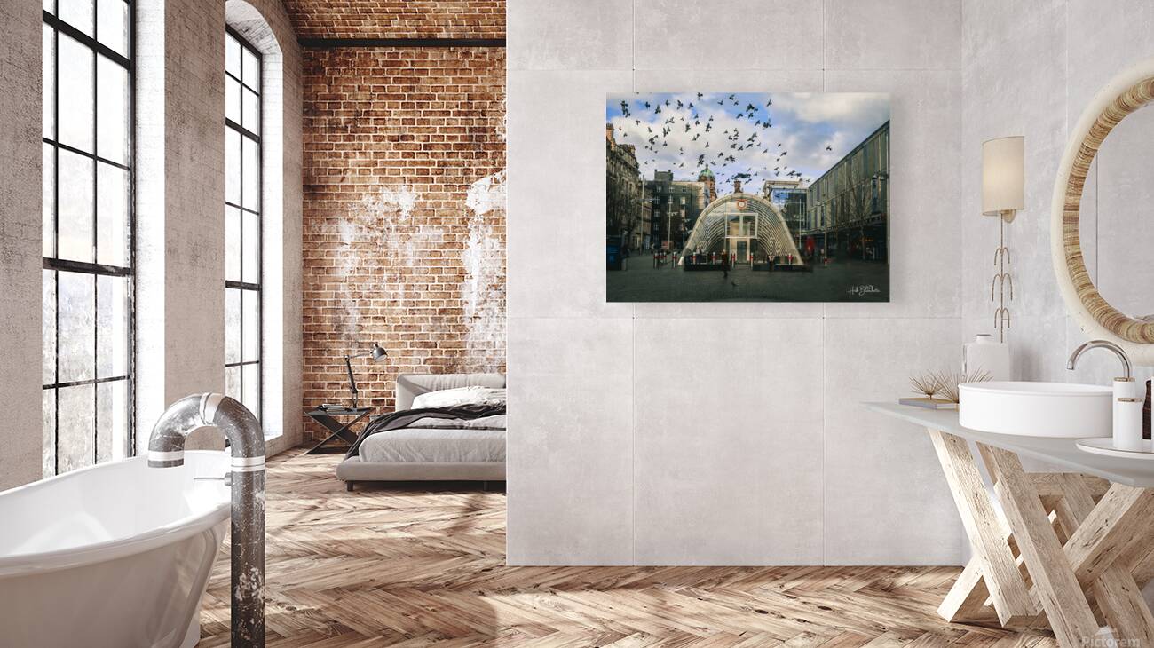 St Enoch Subway Station Glasgow Scotland UK Reproduction