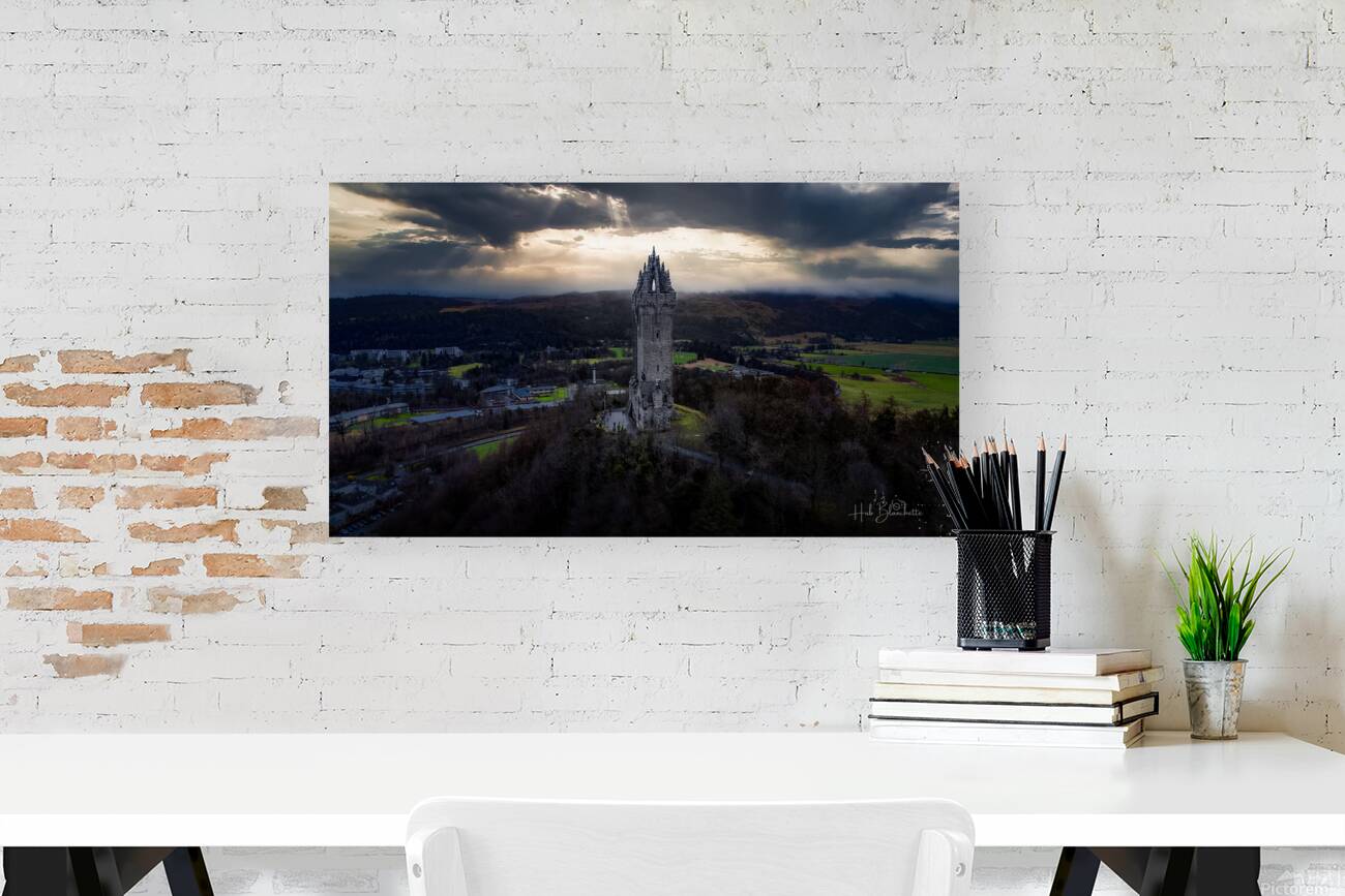 National Wallace Monument Stirling Scotland UK Reproduction