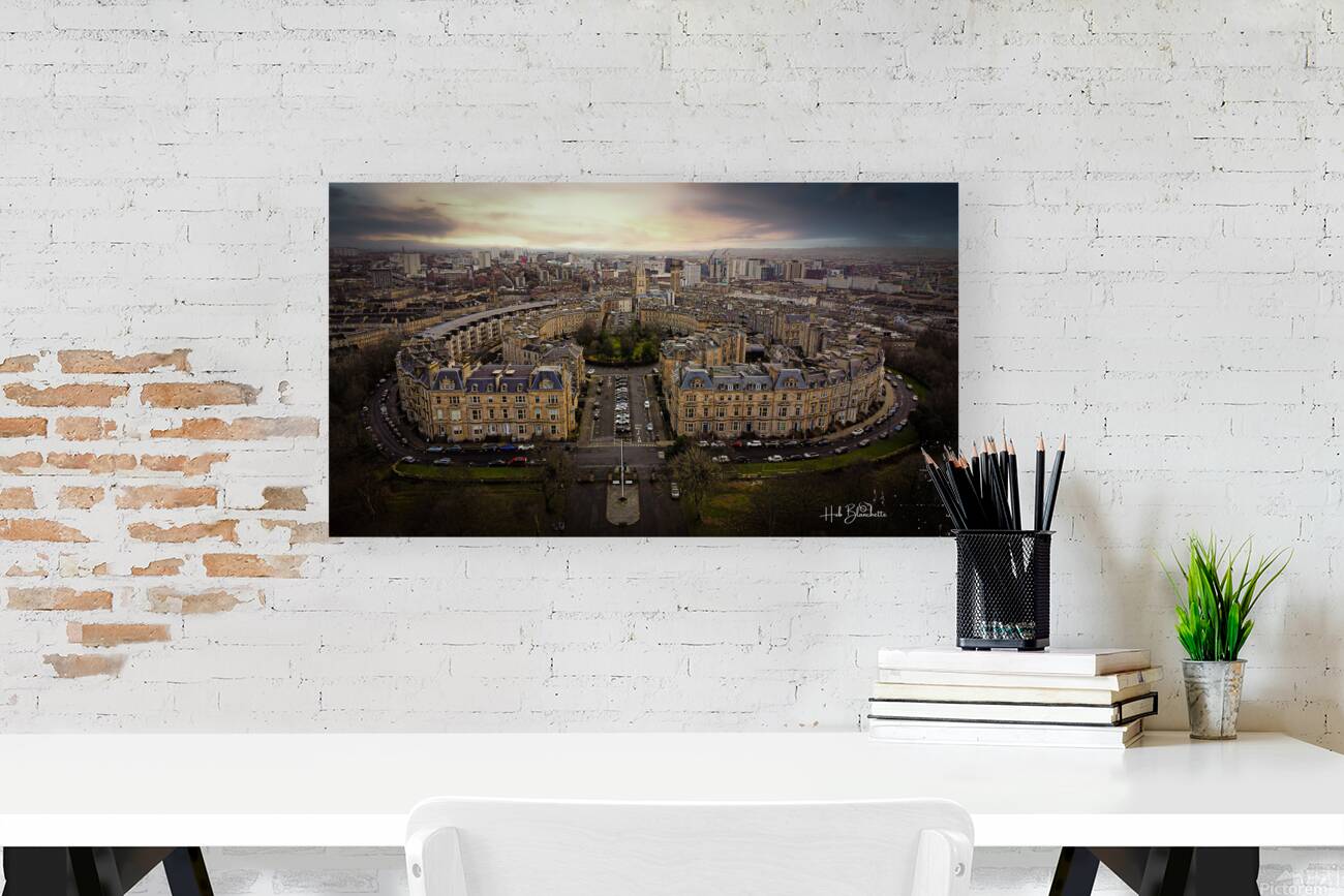 Park Circus Glasgows West End Scotland UK Reproduction