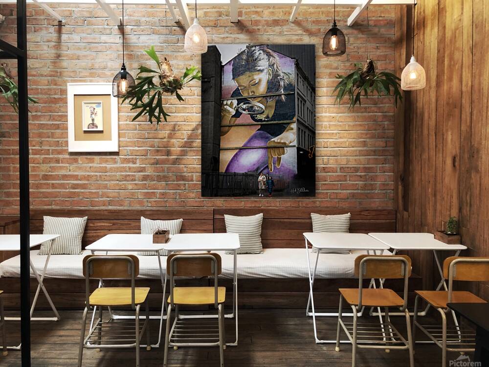 Honey I Shrunk the Kids Mural Glasgow Scotland UK Reproduction