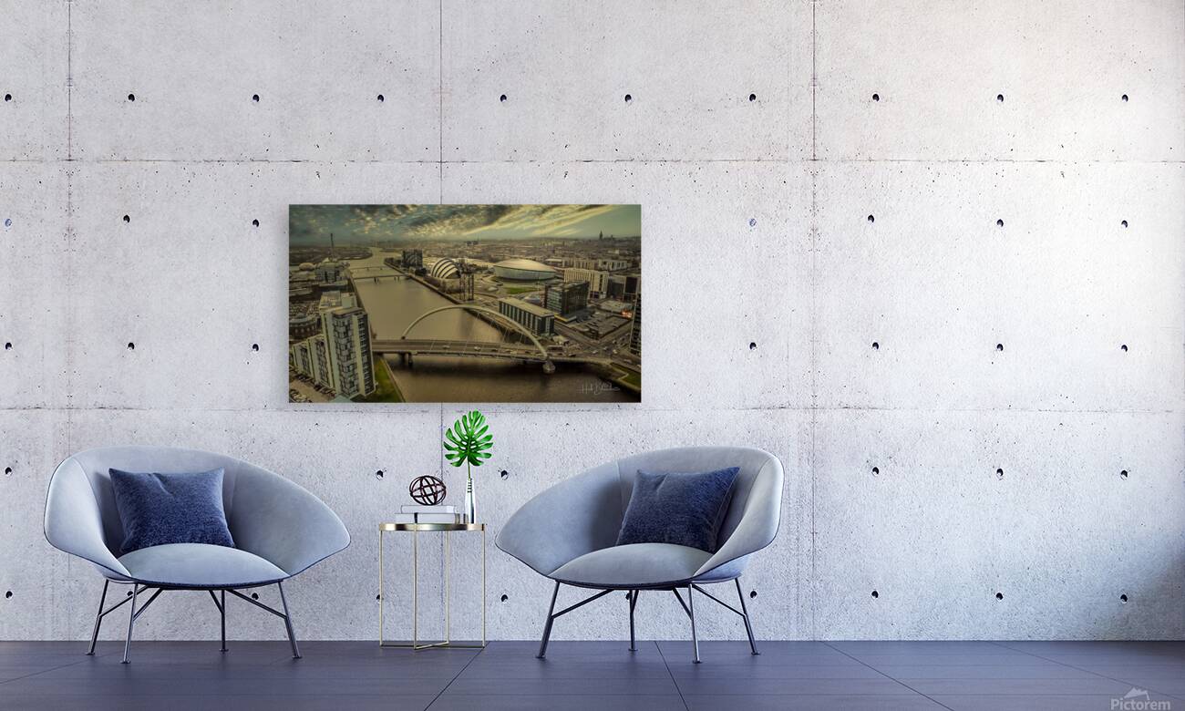 River Clyde Glasgow Scotland UK Reproduction