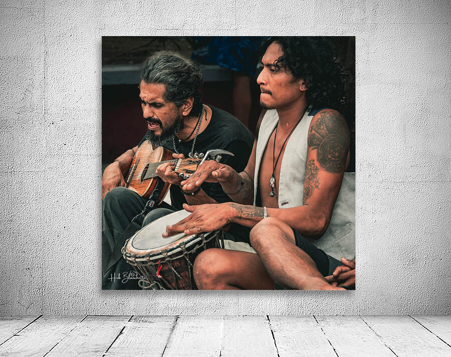 Busking Sayulita Mexico Wall Preview