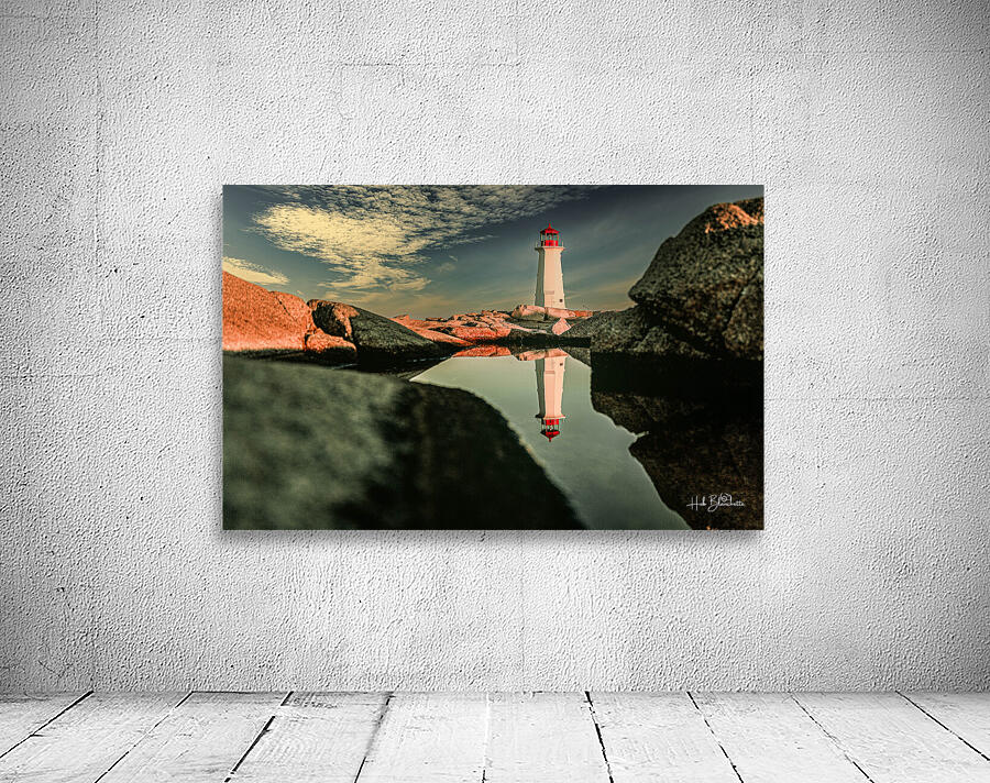 Sunrise Peggys Cove Nova Scotia Canada Wall Preview