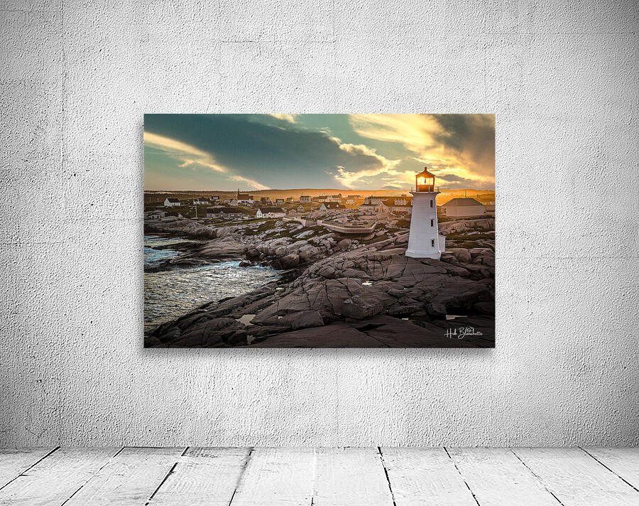 Sunrise Peggys Cove Nova Scotia Canada Wall Preview