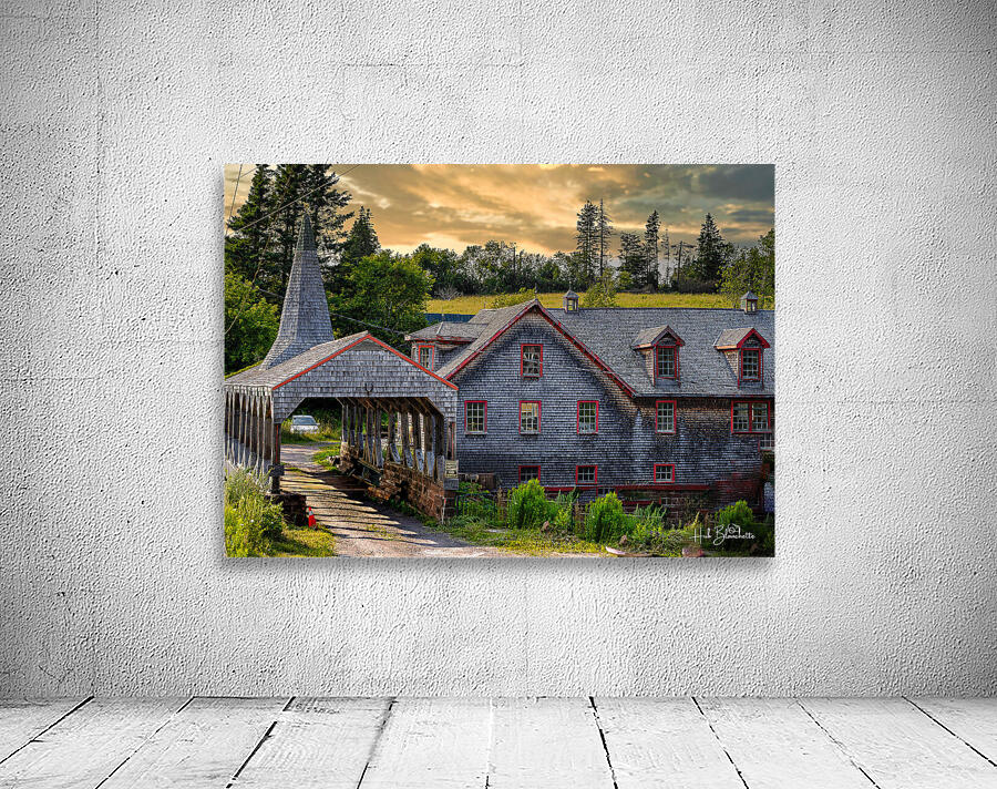 Hunter River Mill PEI Canada Wall Preview