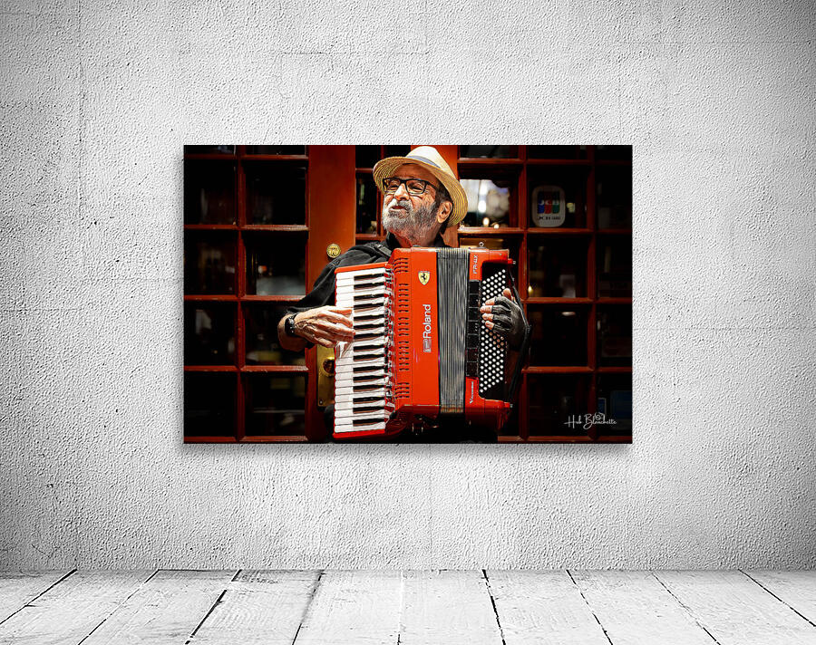 Street Performer Old Quebec City Canada Wall Preview