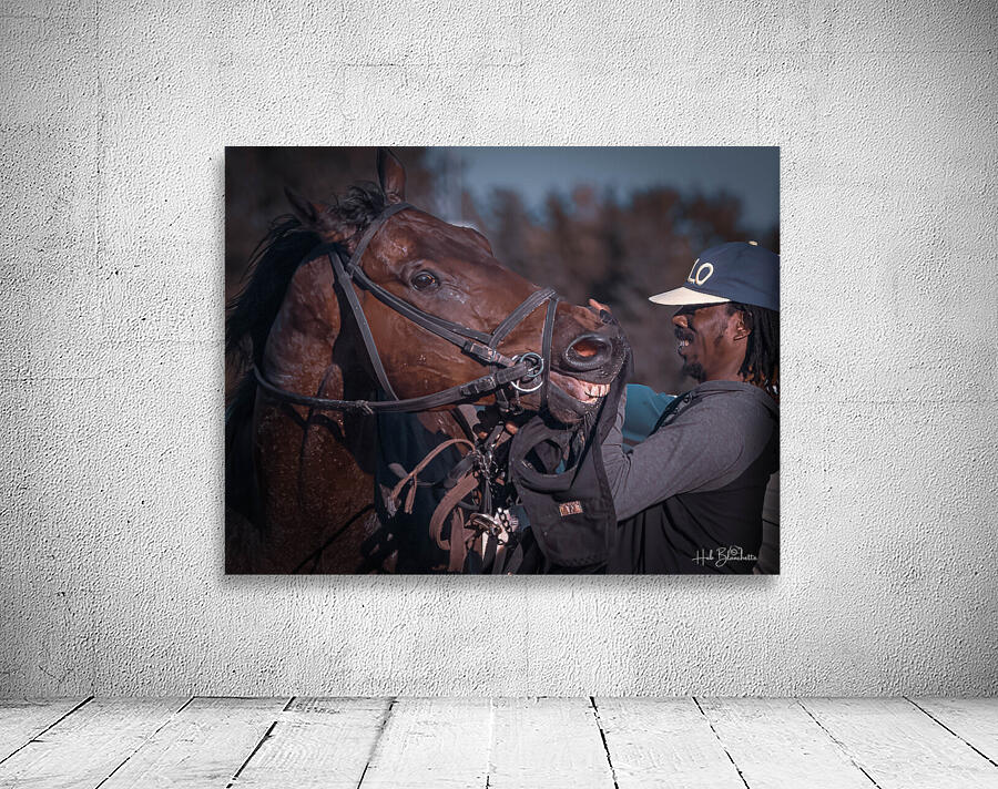 Happy Co-Workers Assiniboia Downs Winnipeg Manitoba Canada Wall Preview