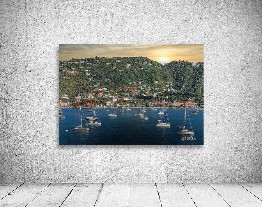 Down Town St.Thomas US Virgin Islands Wall Preview