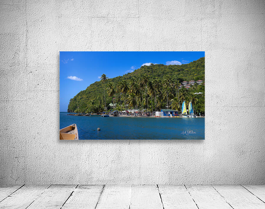 Marigot Beach Saint Lucia Wall Preview