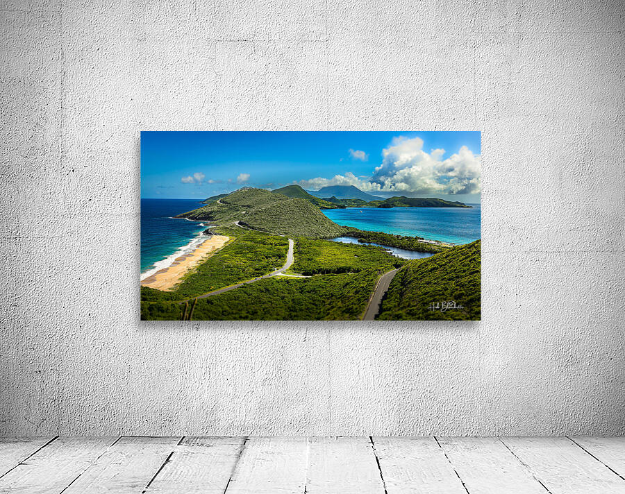 Timothy Hill Overlooking St.Kitts & Nevis Wall Preview