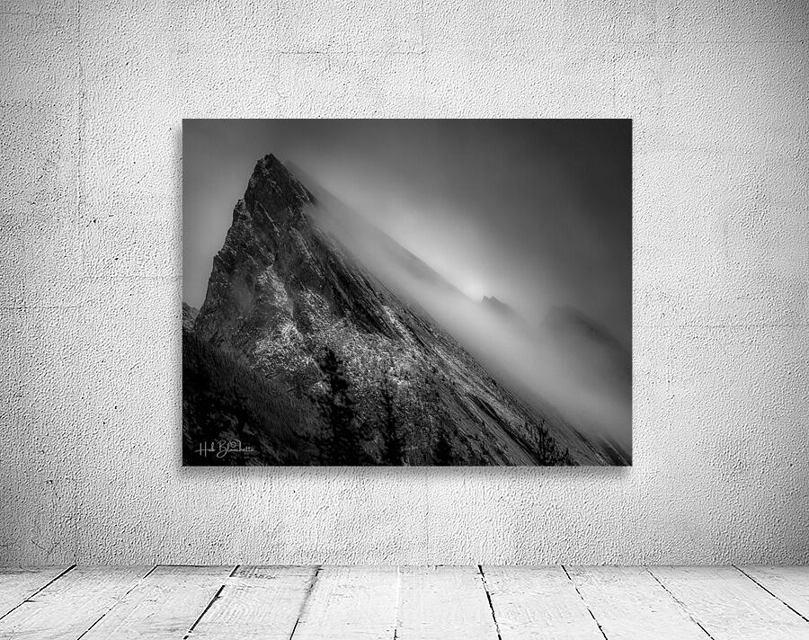 Rolling Fog in Rockies Alberta Canada Wall Preview