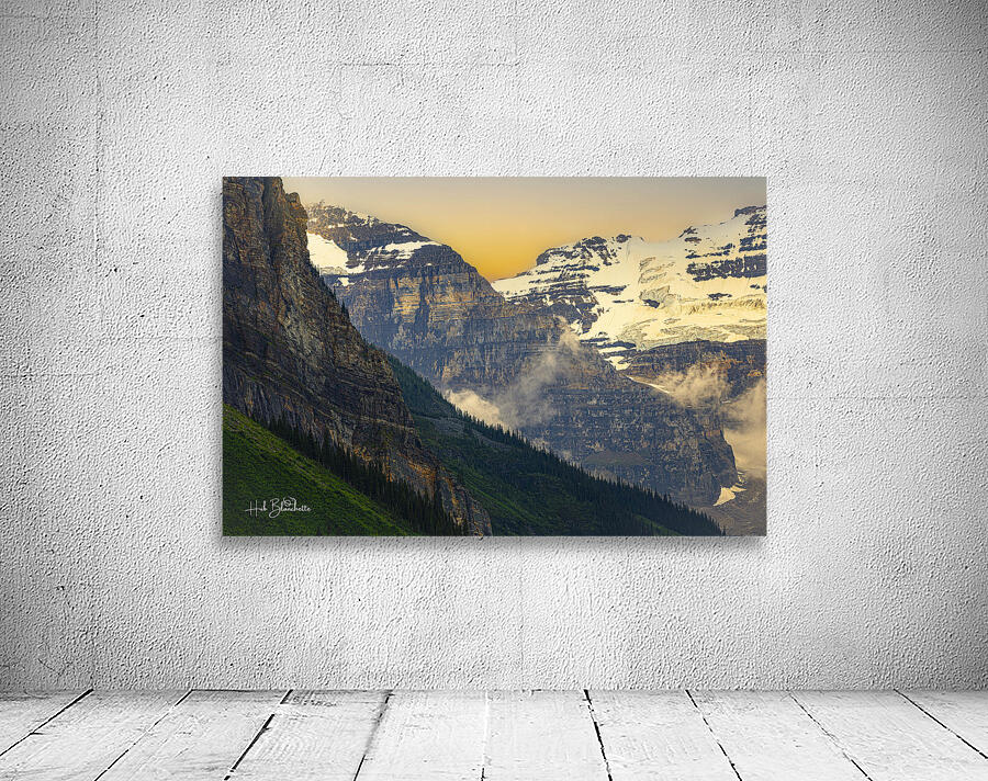 Depth Of Contrast Lake Louise Alberta Canada Wall Preview