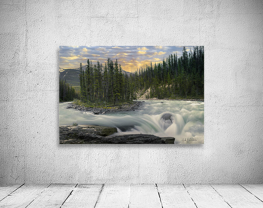 Sunwapta Falls Jasper Alberta Canada Wall Preview