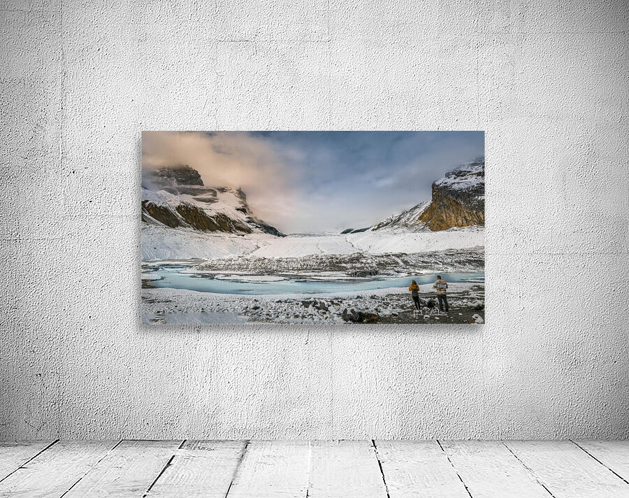 Glaciers In The Columbia Icefields Alberta Canada Wall Preview