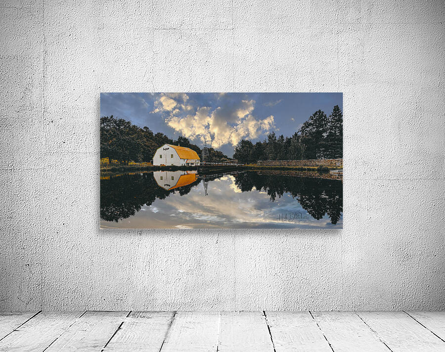 Ferme Piscicole Ile dOrleans Quebec Canada Wall Preview