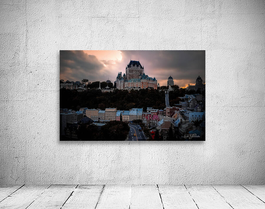 Chateau Frontenac Vieux Quebec Canada Wall Preview