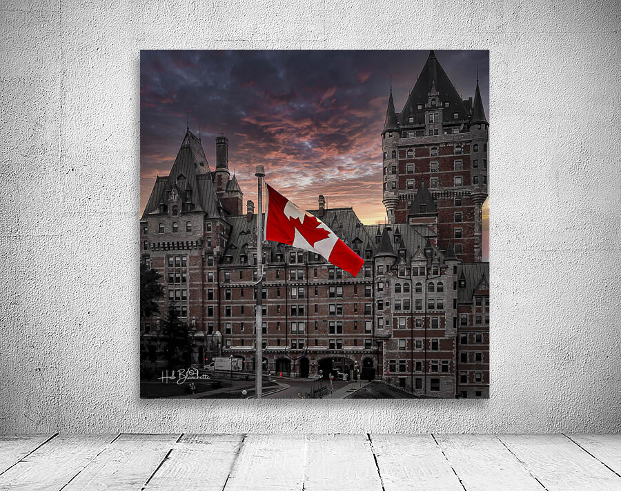 Chateau Frontenac Vieux Quebec Canada Wall Preview