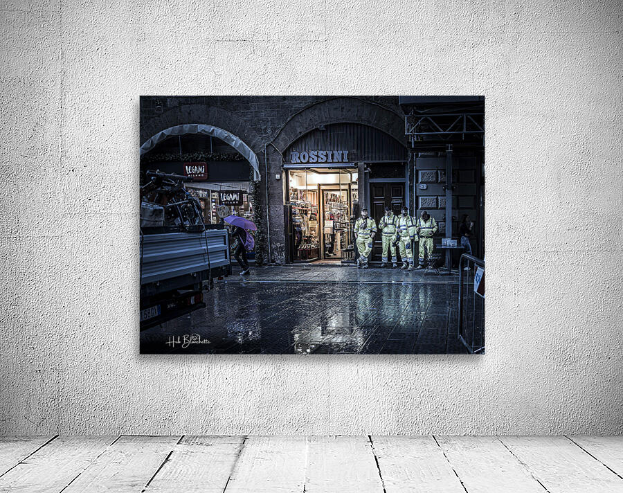 City Workers Florence Italy Wall Preview