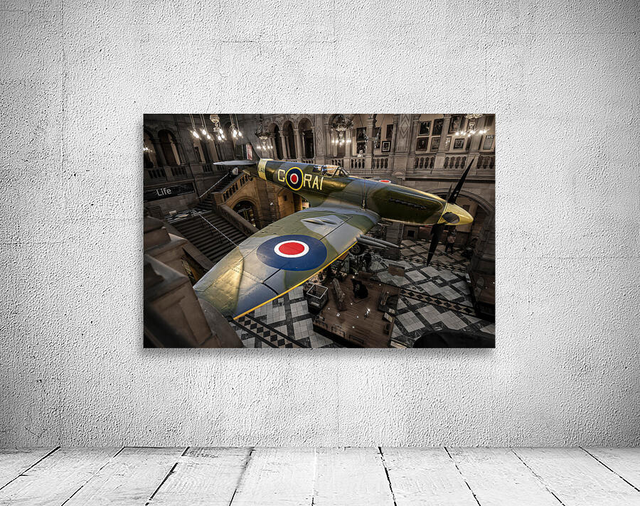 Spitfire LA198 Kelvingrove Art Gallery and Museum Glasgow Scotland Wall Preview