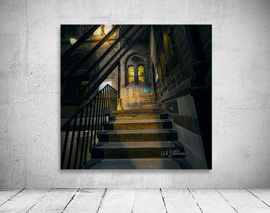Lion and Unicorn Staircase University Of Glasgow Scotland UK Wall Preview