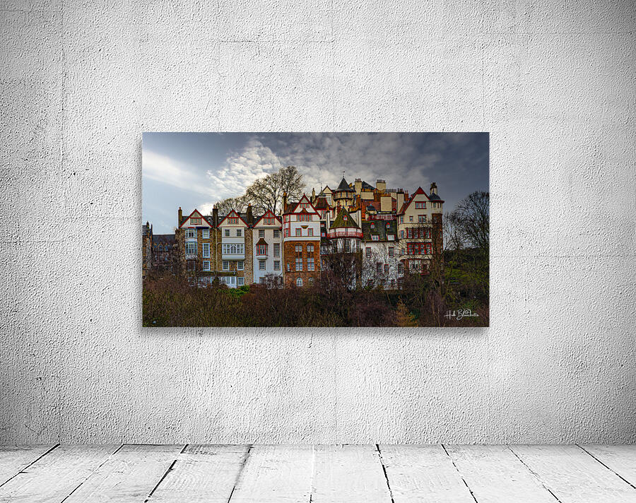 Ramsay Garden In Edinburgh Scotland UK Wall Preview