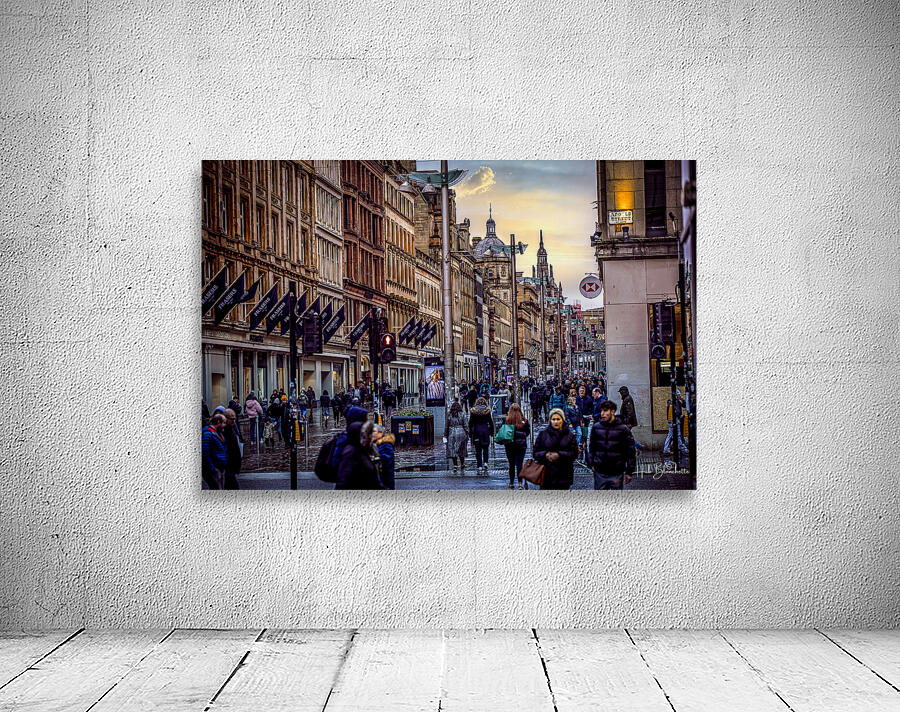 Argyle Street Glasgow Scotland UK Wall Preview