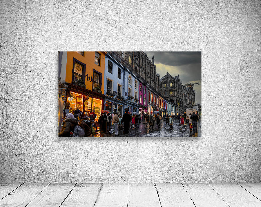 Victoria Street Edinburgh’s Old Town Scotland UK Wall Preview