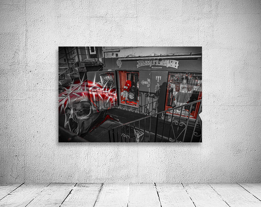 Hardlines Tattoo Glasgow Scotland UK Wall Preview