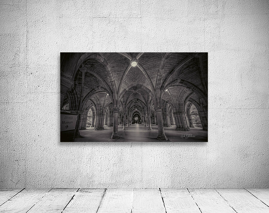  Cloisters at the University of Glasgow Scotland UK Wall Preview